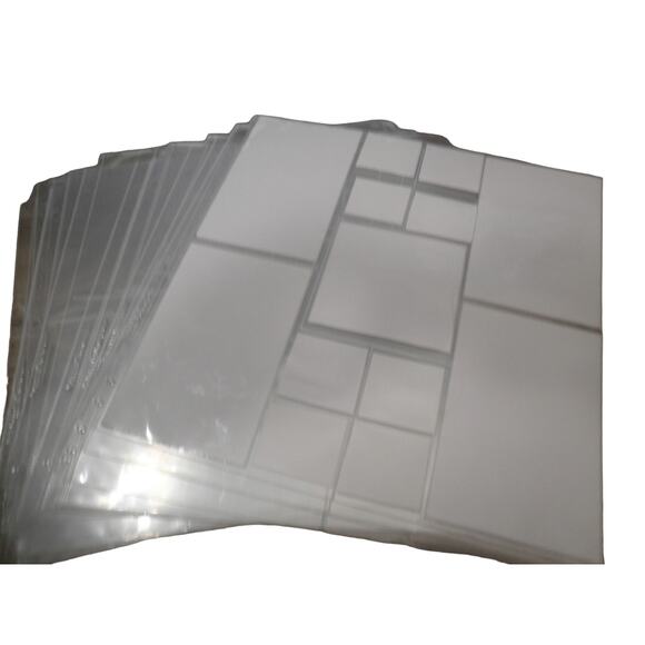 Photo Album Refill Pages 12 Pack (13-Pocket) Polypropylene Page Protectors - Picture 1 of 4